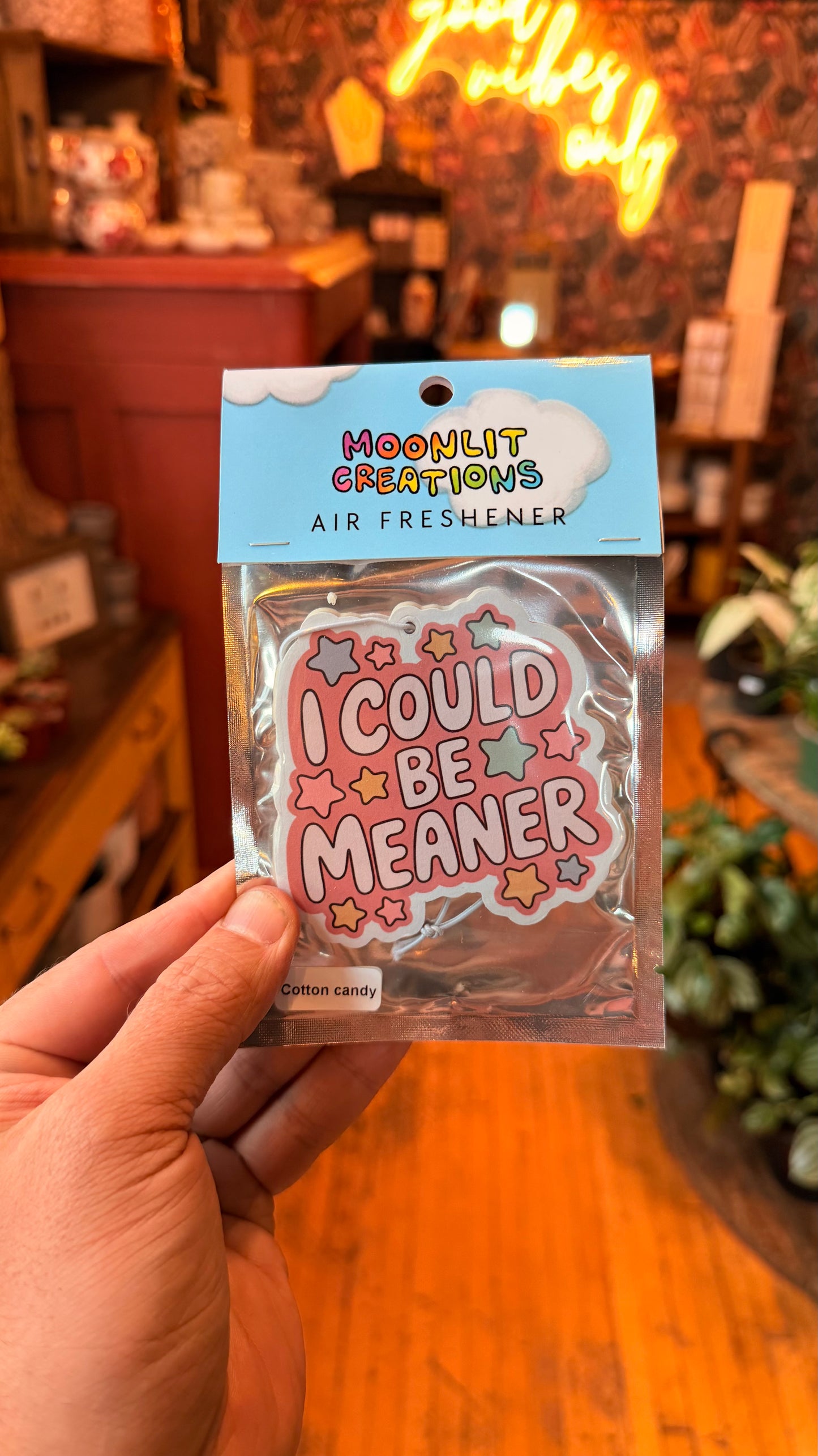 “I Could Be Meaner” Air Freshener