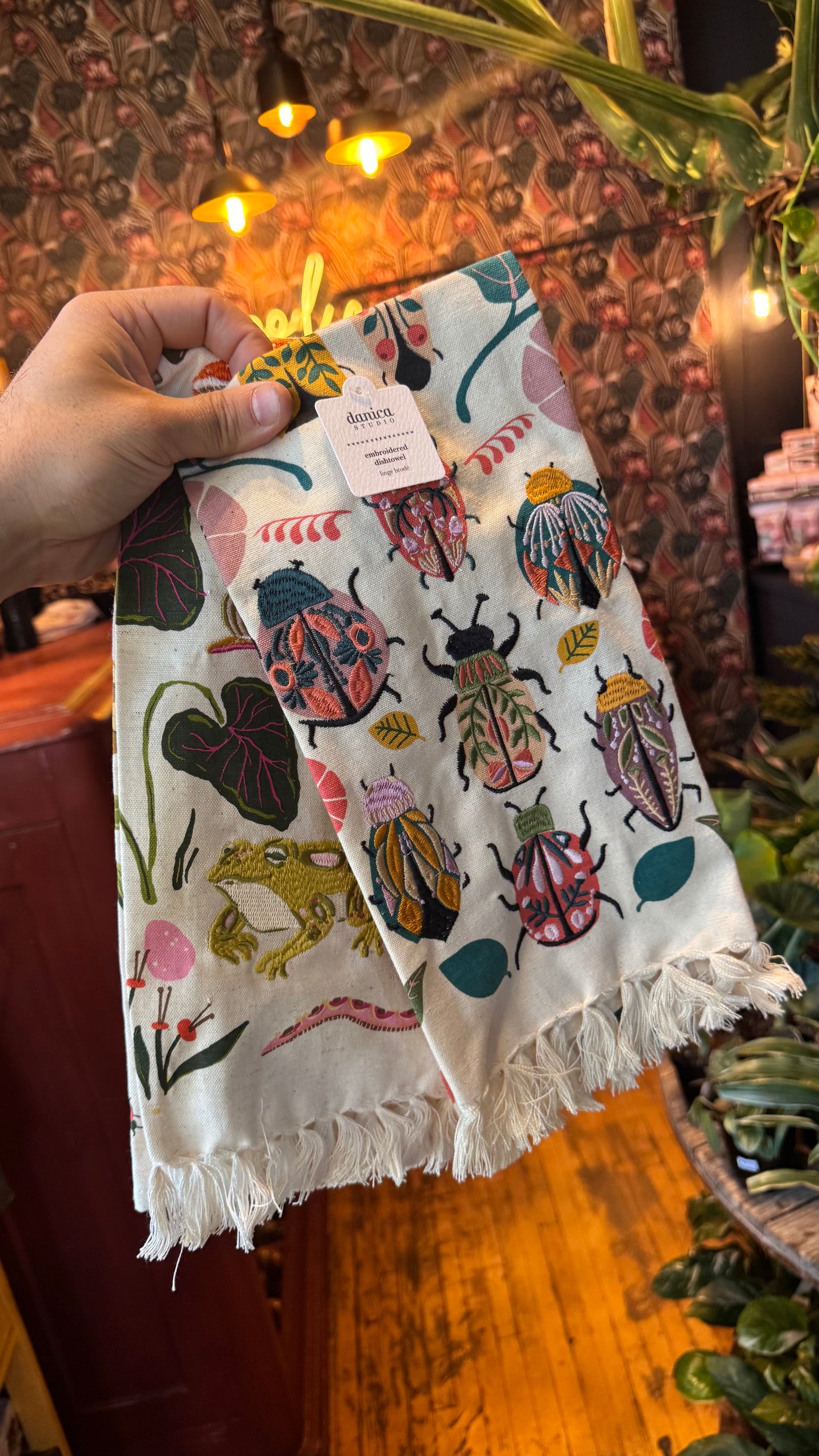 Embroidered Tea Towels