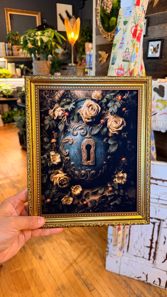 “Secret Garden” Portrait Print