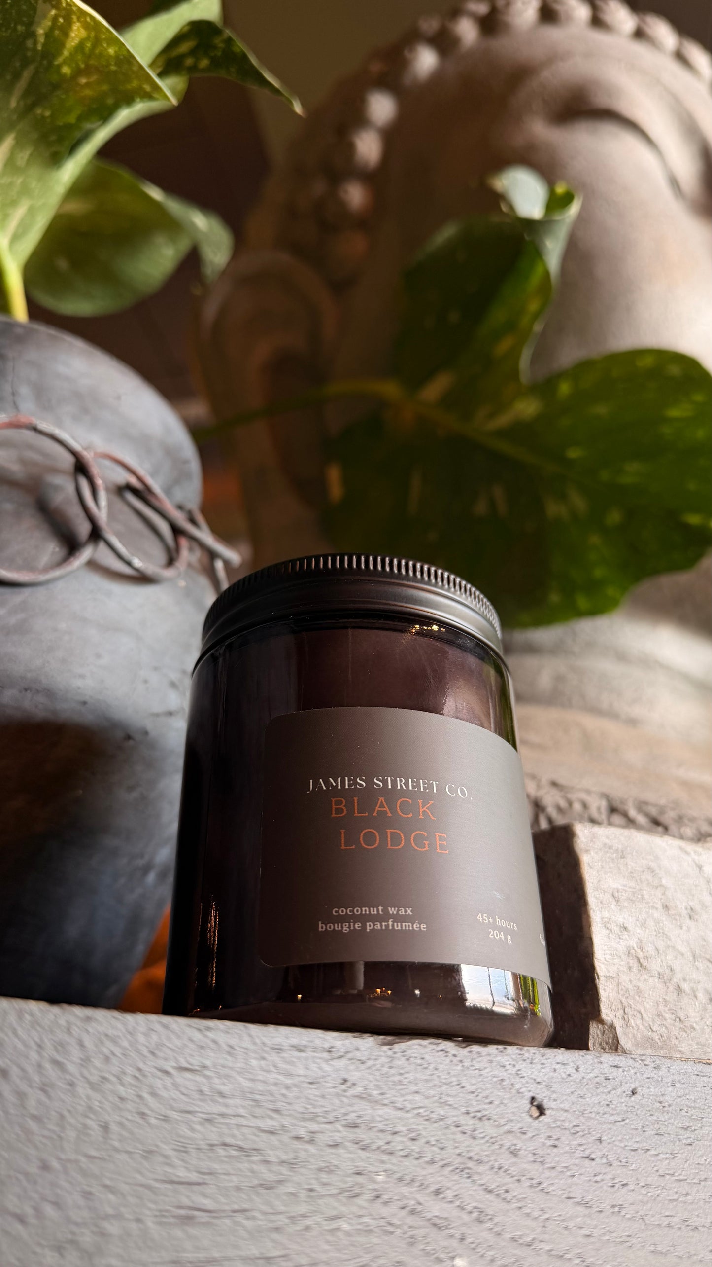 James Street Co. Black Lodge Candle