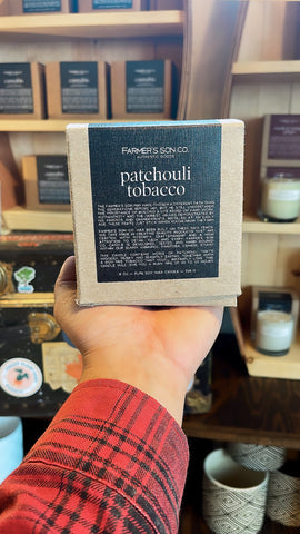 Farmer’s Son Co. - Patchouli Tabacco Candle