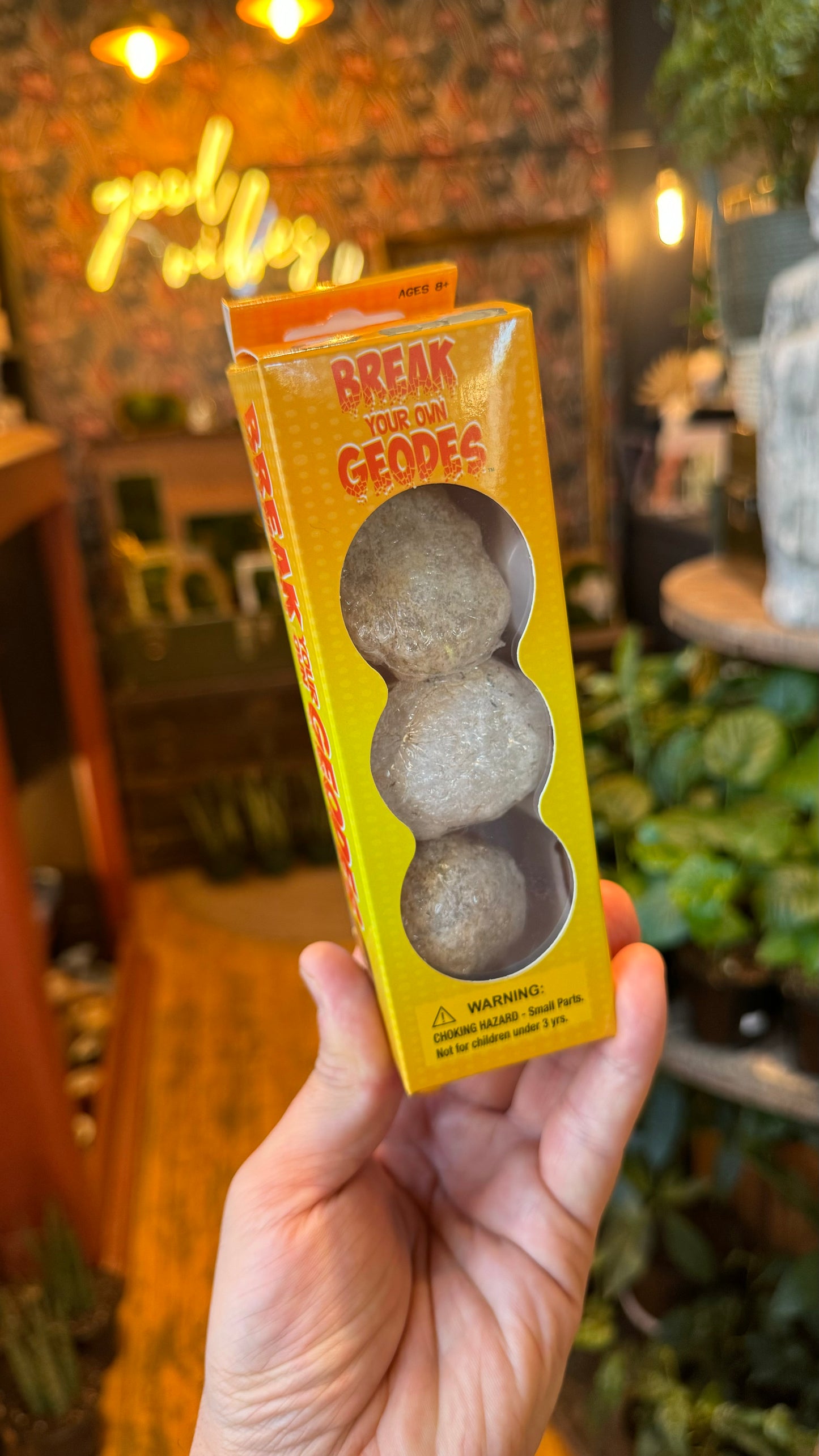 Break Your Own Geodes