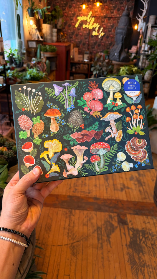 The World of Mushrooms - 1000 Piece Puzzle
