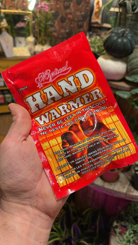 Hand Warmers For Plants!