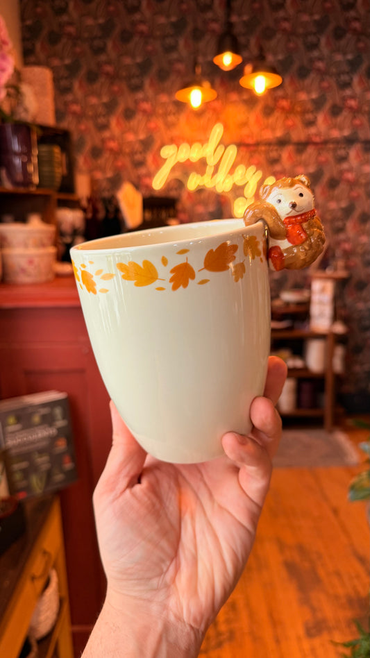 4.5” Hedgehog Fall Vibes Planter
