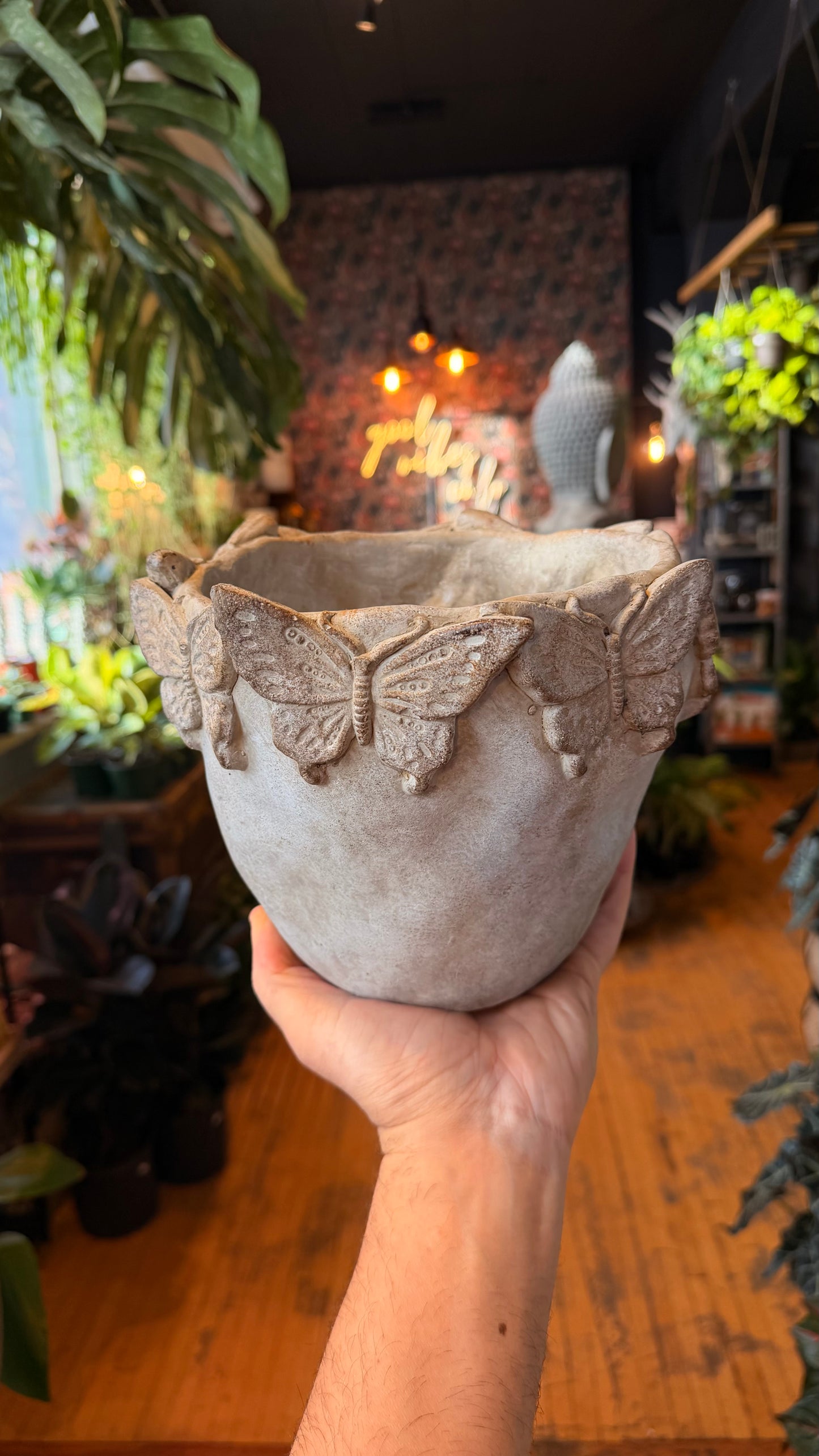 7” Butterfly Garden Planter