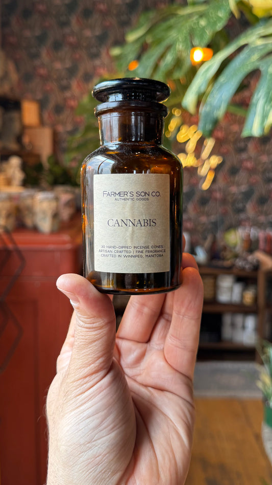 Farmer’s Son Co. - Cannabis Charcoal Incense Cones