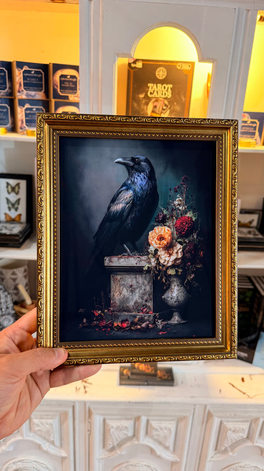 “Ravens and Revenge” Portrait Print