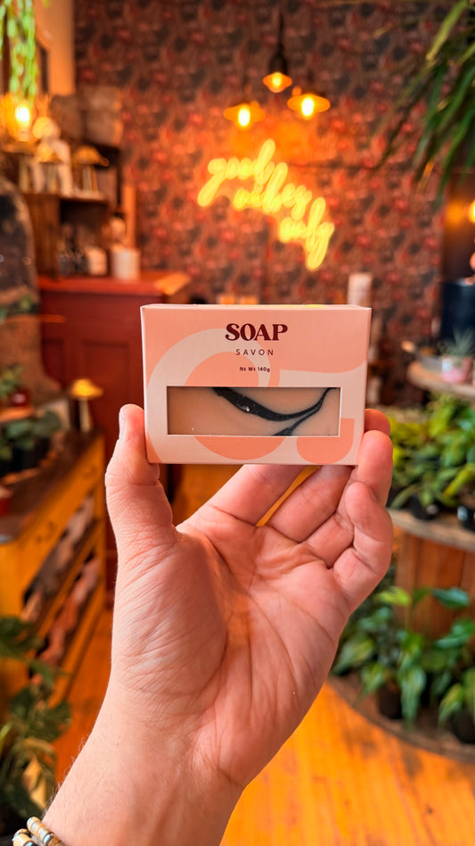 Boom Soap - Pink Clay & Charcoal