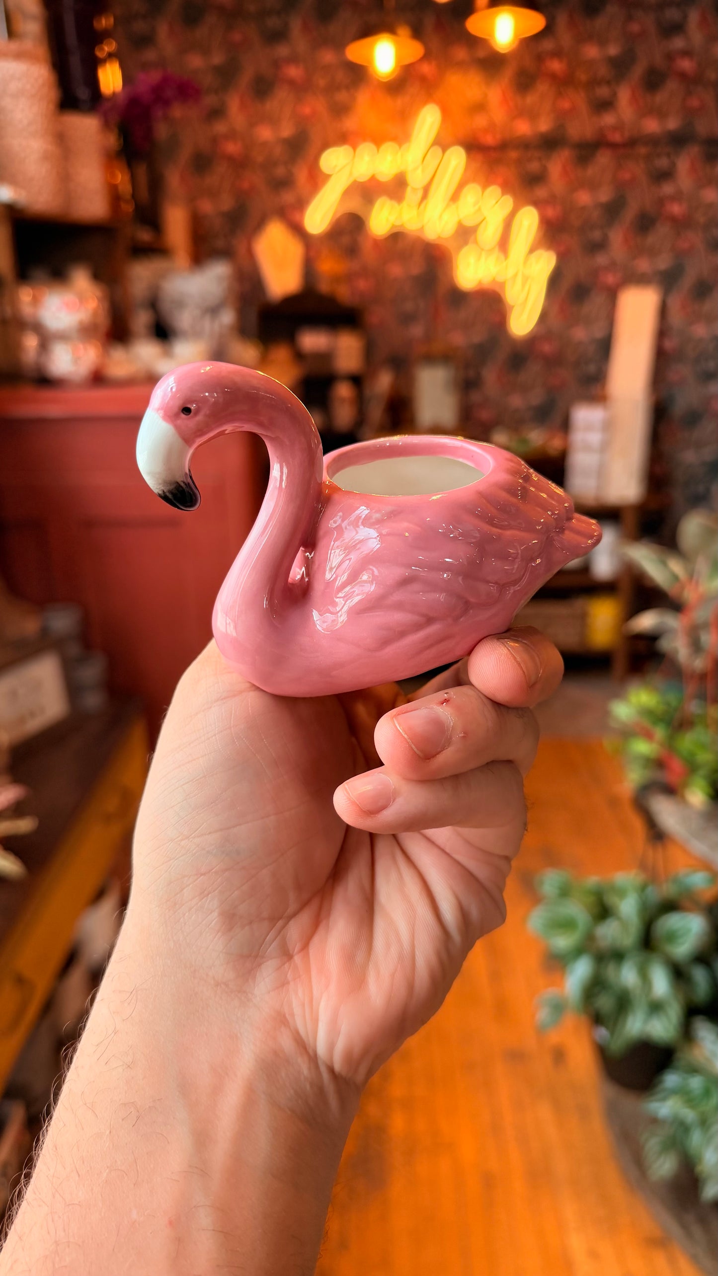 2” Flamingo Planter