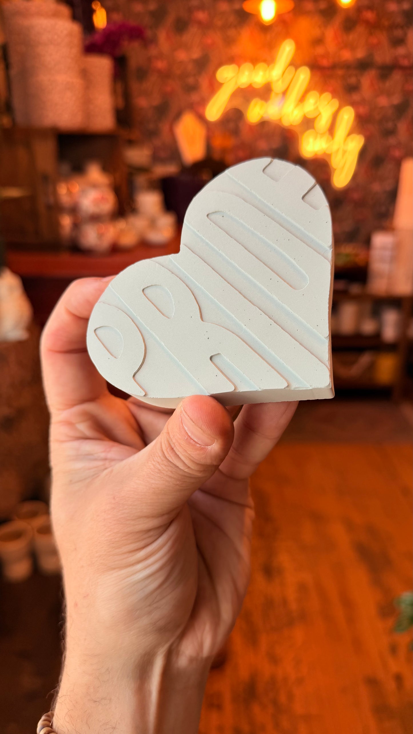 ‘Paint Your Own’ Pride Heart