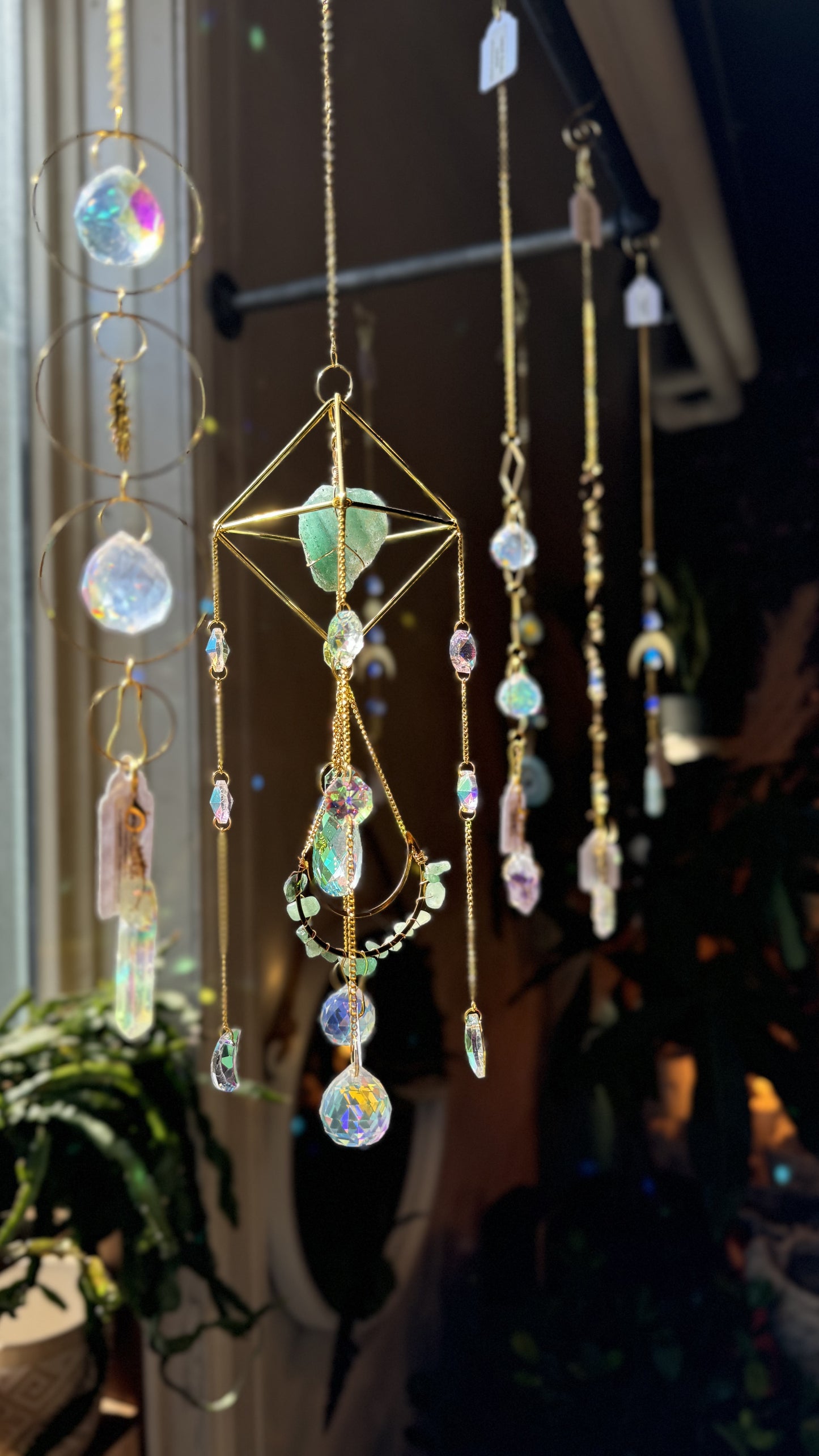 Crystal Suncatchers