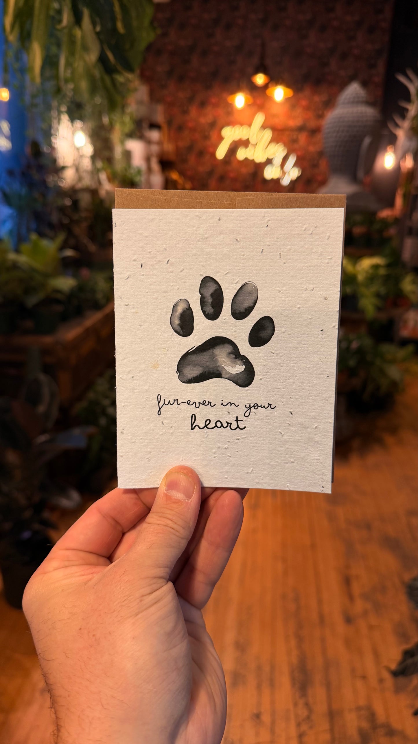 Plantable Cards - Fur Baby Sympathy