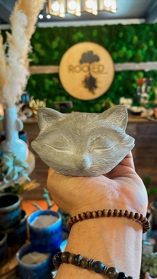 2.5” Cement Fox Planter