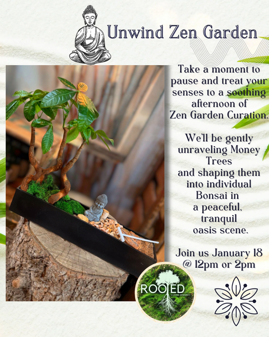Unwind Zen Garden Workshop