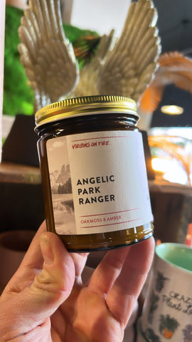 Angelic Park Ranger Candle