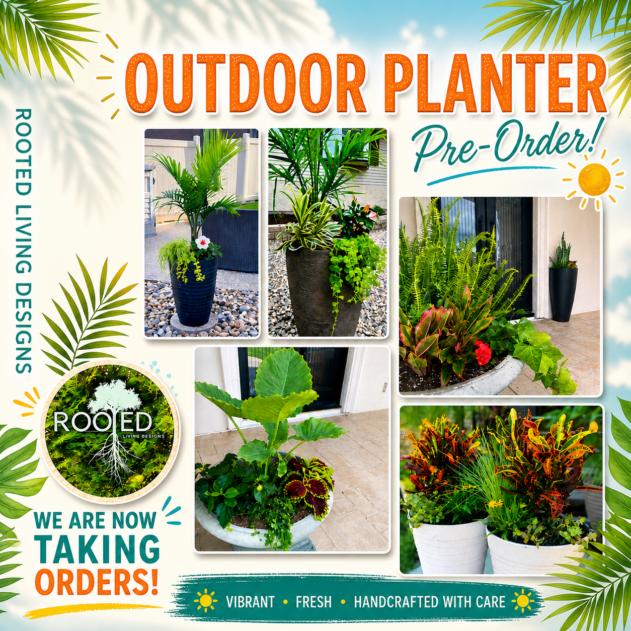 Outdoor Planters Order