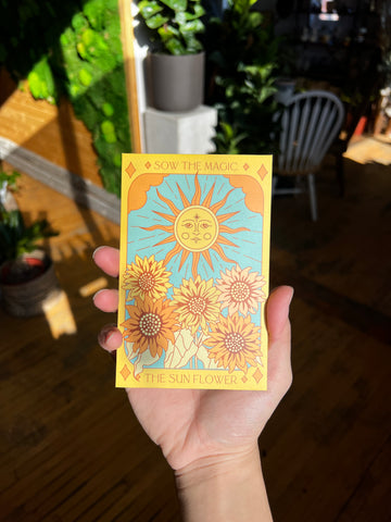 Sow The Magic - The Sun Flower (Seed Packet)
