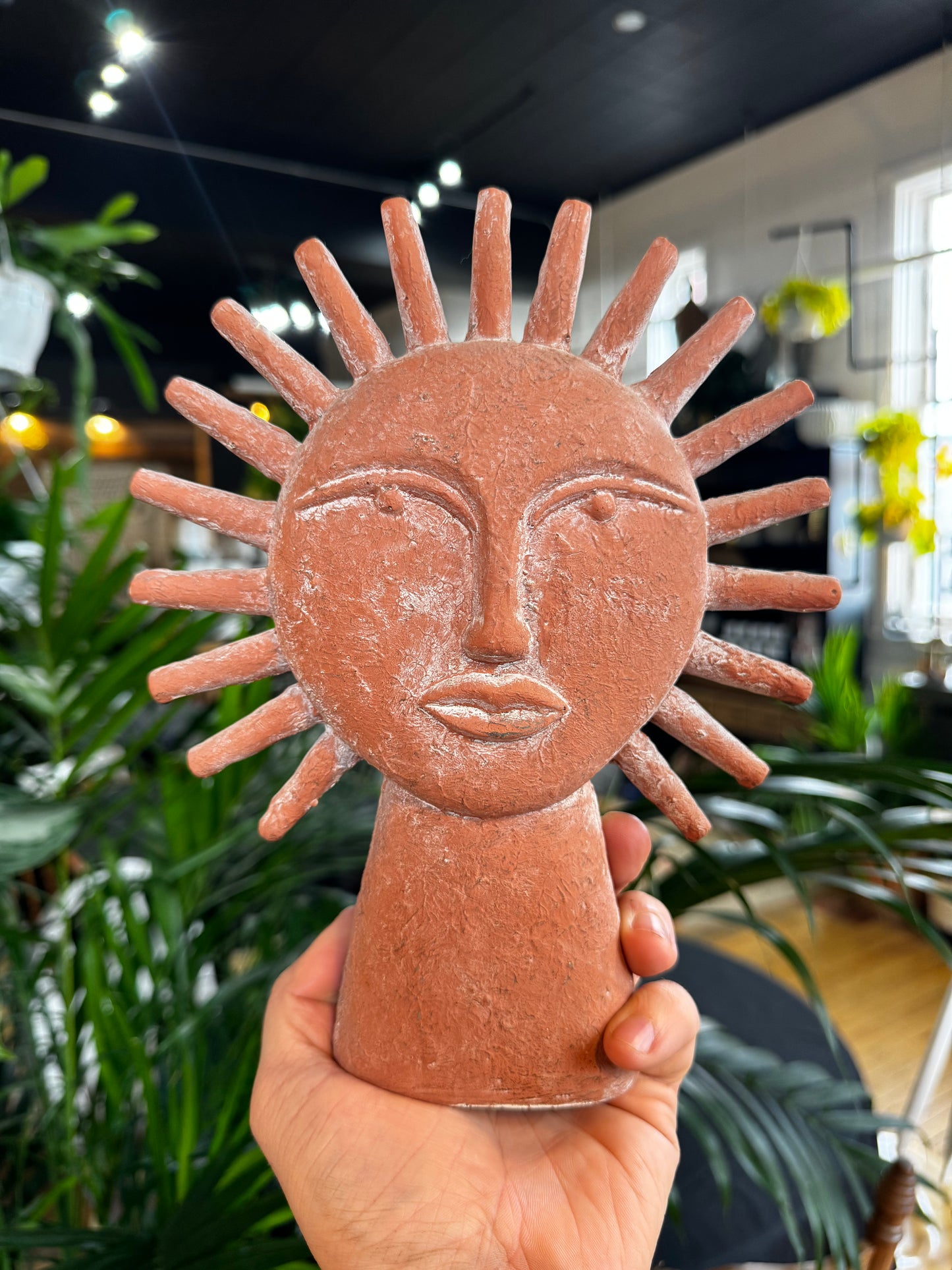 Terracotta Sun Decor