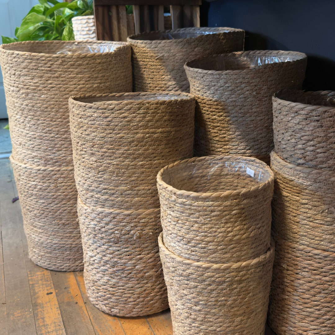 Jute Lined Baskets