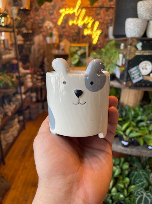 3” Spot the Dog Planter