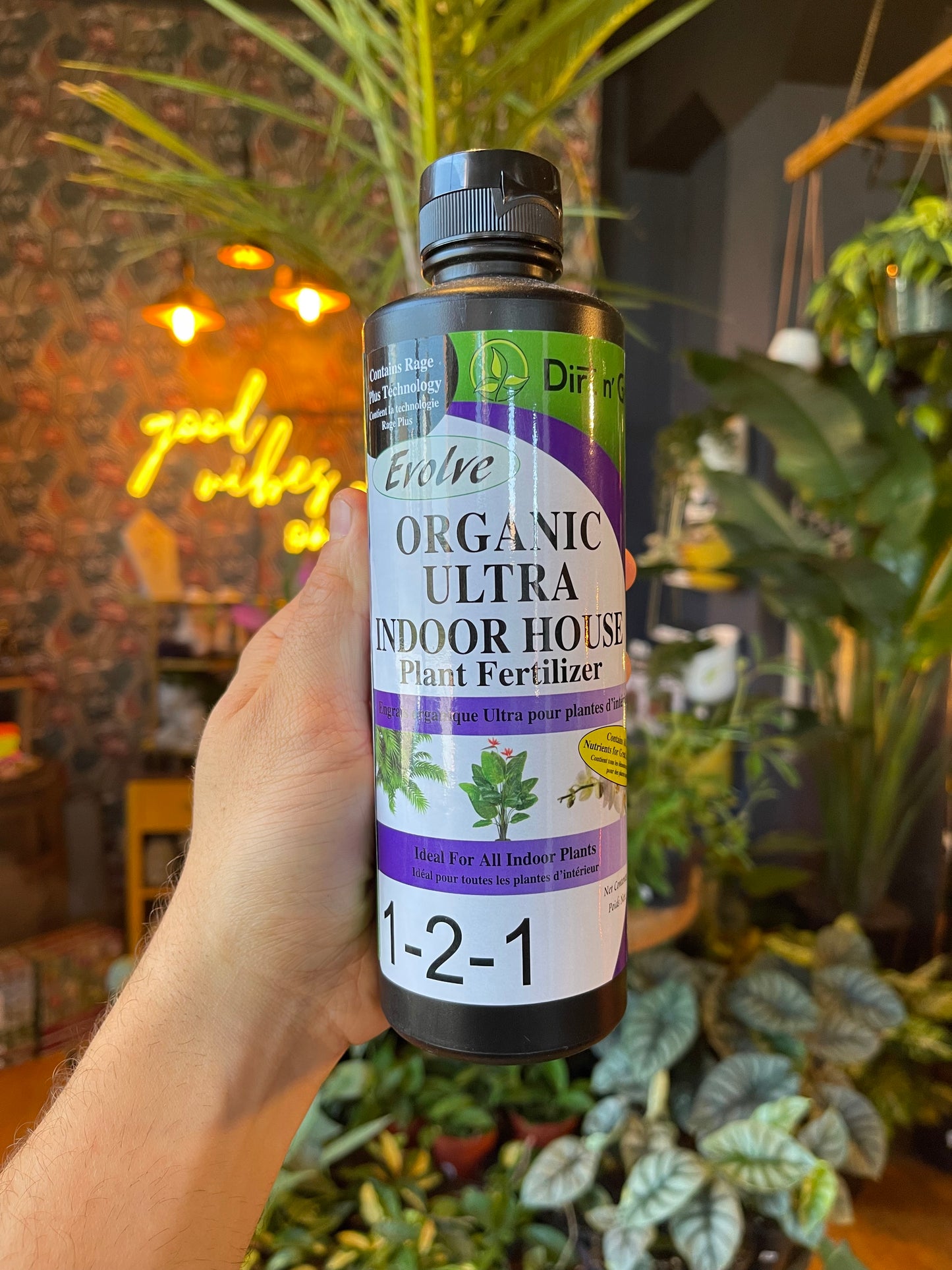 Organic House Plant Fertilizer