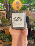 Anchored Woodwick Candle - Sea Salt + Orchid