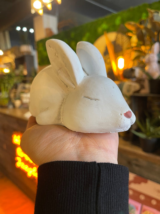 Sleeping Bunny Statue