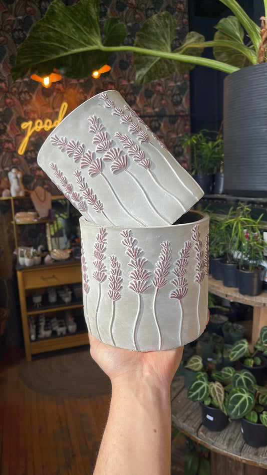 Lavender Planters
