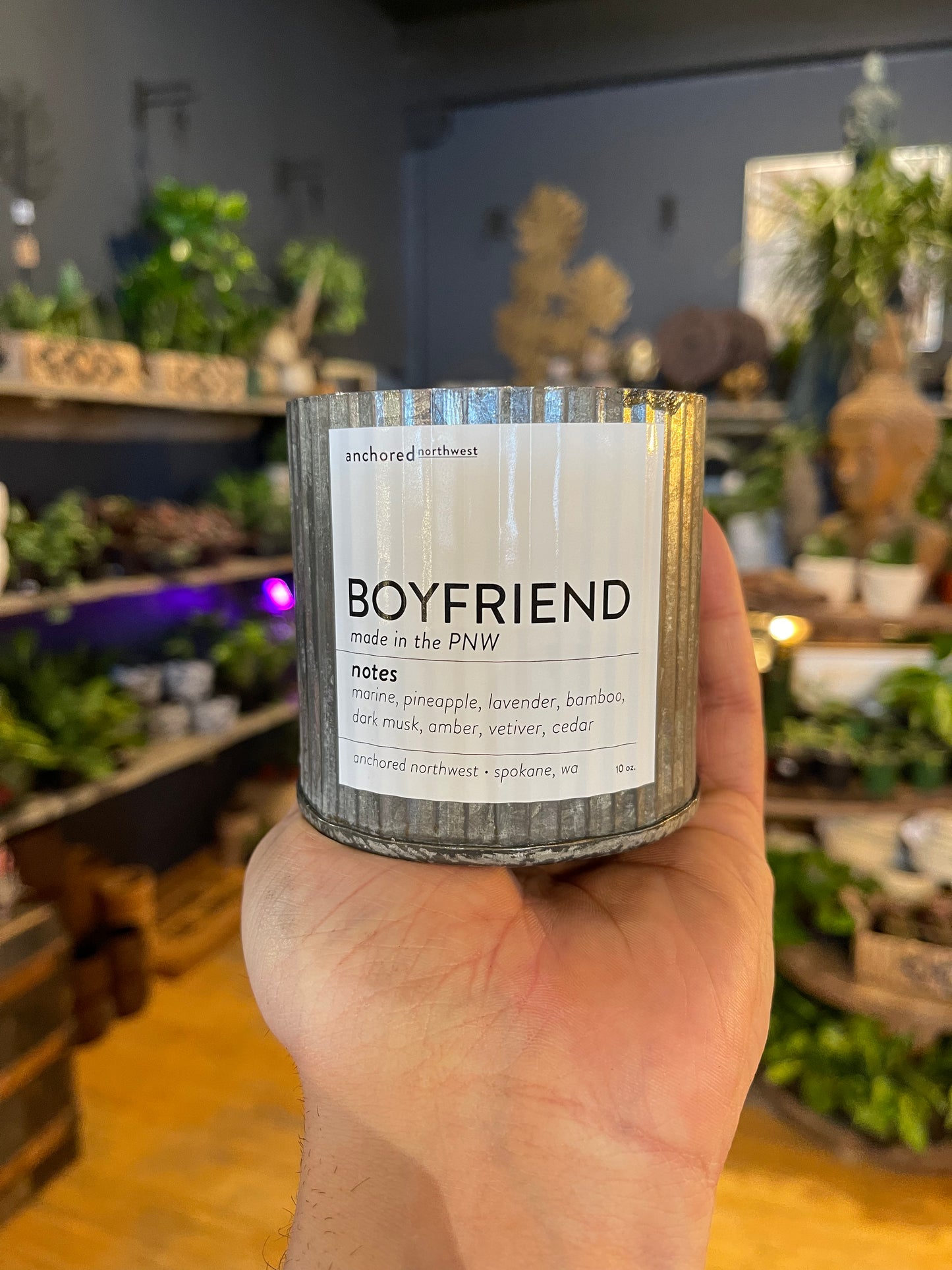 Anchored Woodwick Candles - Boyfriend