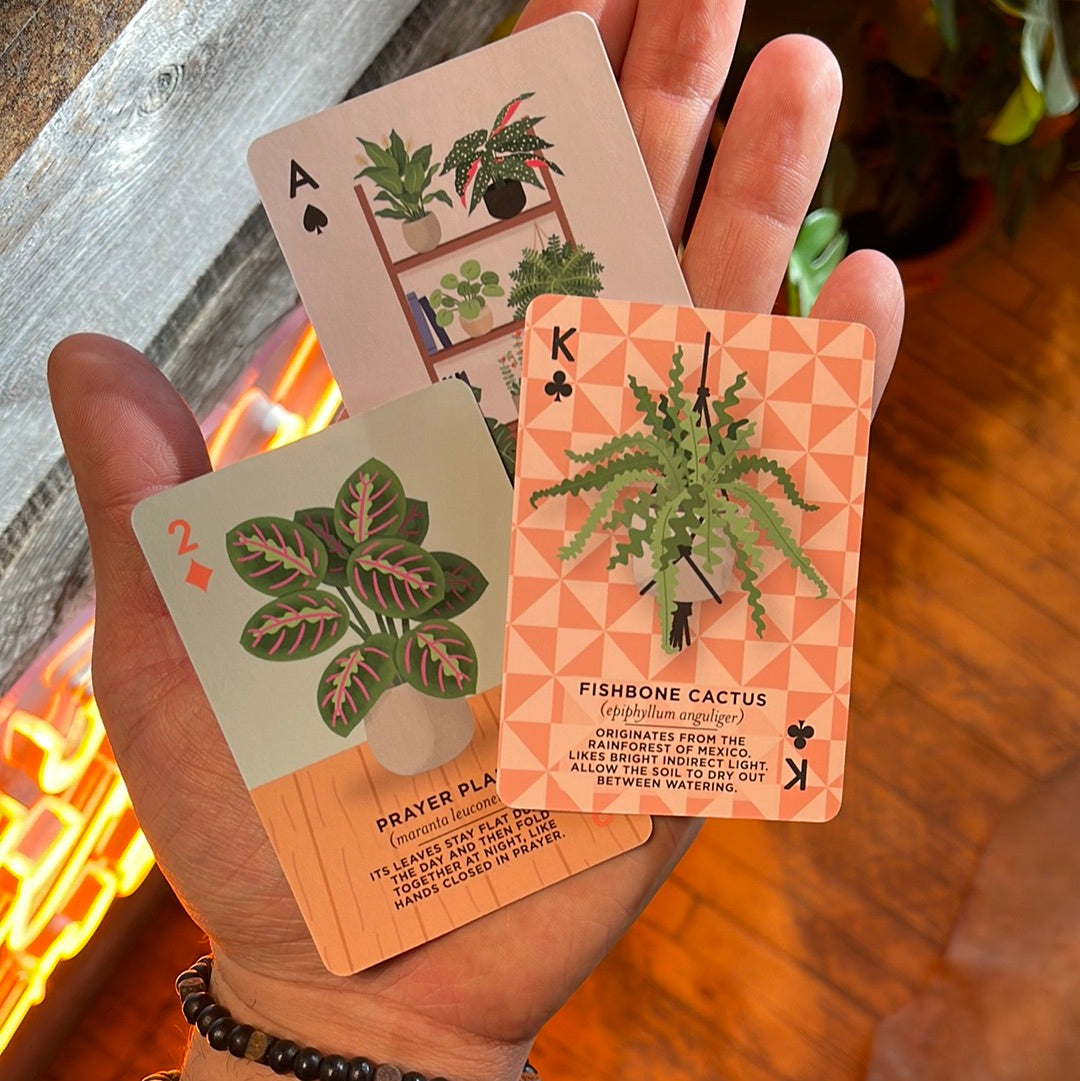 House Plant Playing Cards